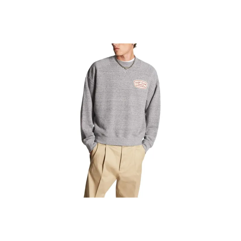 Dsquared2 Surf Club Patch Crewneck Sweatshirt-2