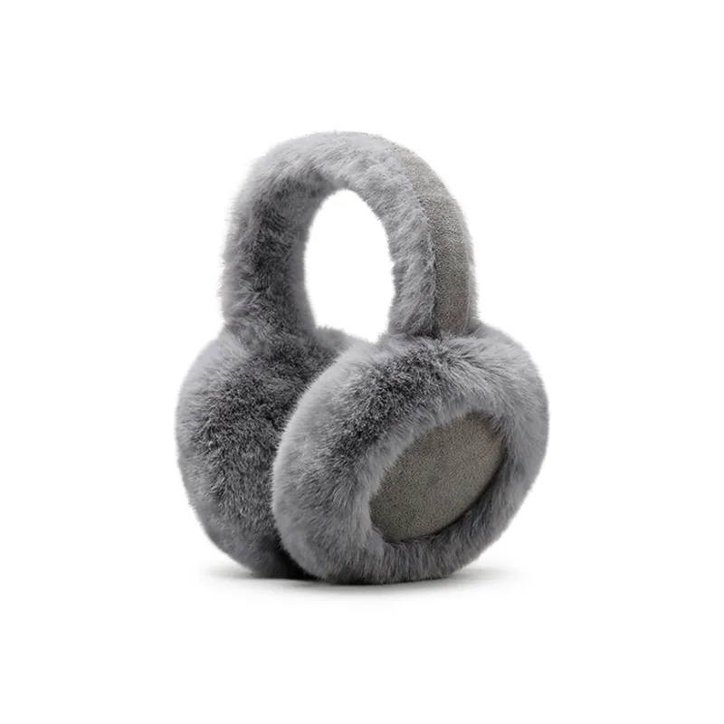BAIJUAN Plush Earmuffs Unisex Couple's-3