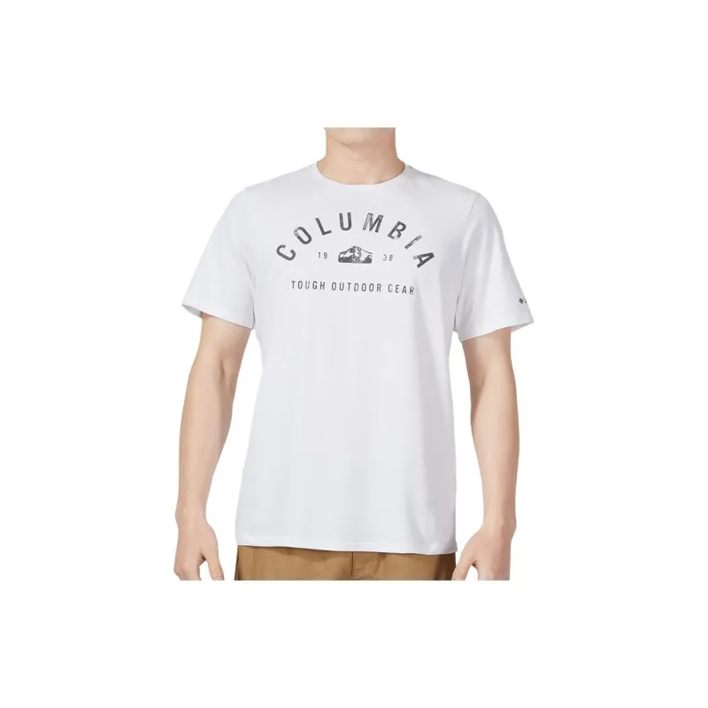 Columbia T-Shirts Men White-1
