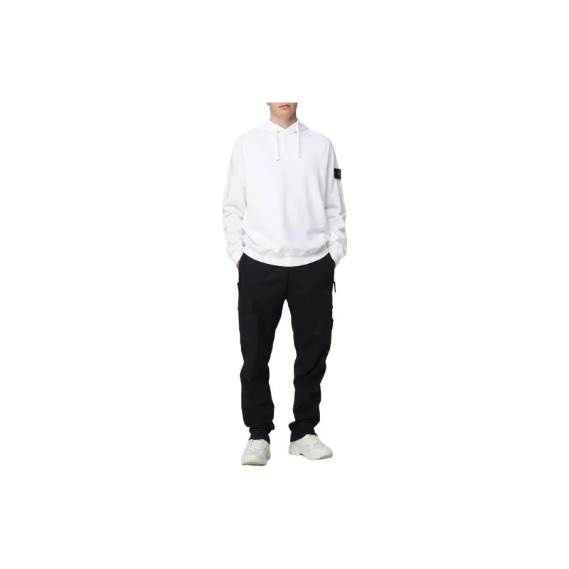 STONE ISLAND Compass badge Cotton Hoodie-1