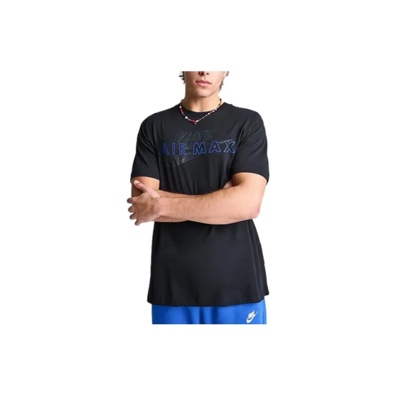 Nike Air Ma T-Shirt Men's Black-4