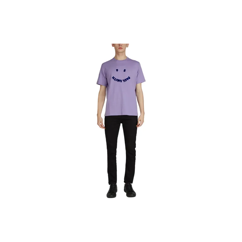 Paul Smith T Shirts Men Lilac-2