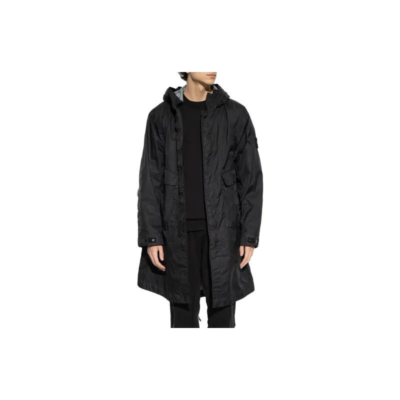 STONE ISLAND SS24 Jackets & Coats Men's Black-4