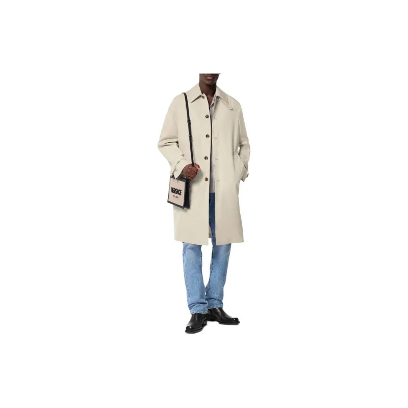 VERSACE Barrocco Sea Trench Coat-3