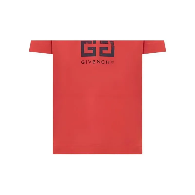Givenchy T Shirts Men Red-6