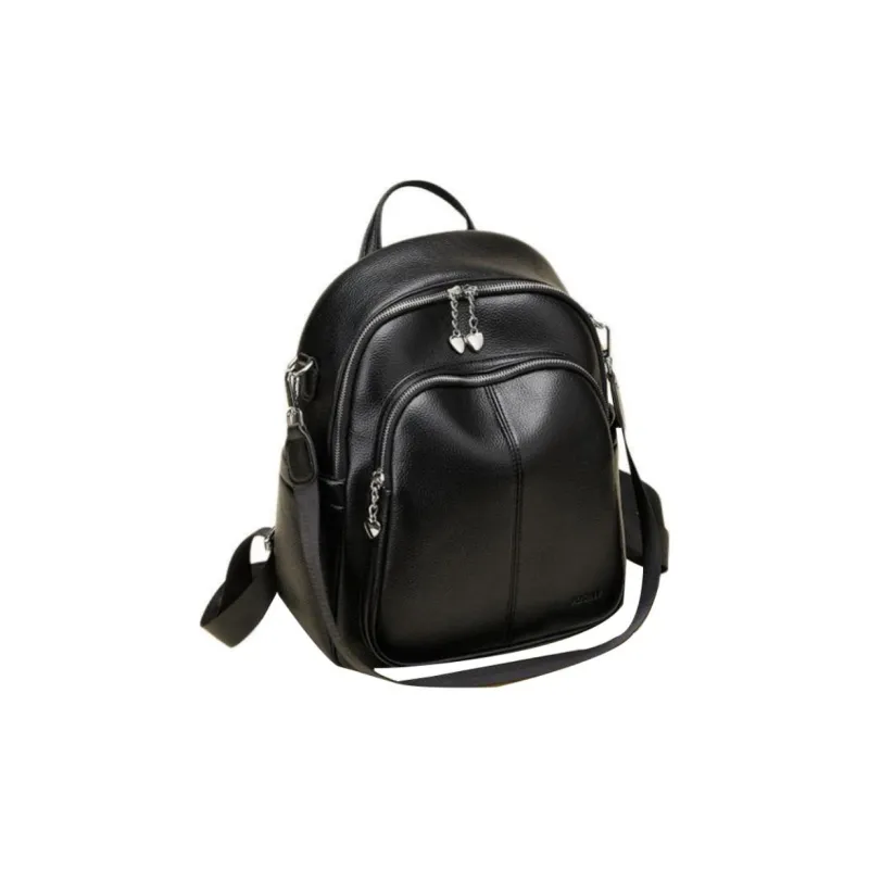JOSINY PU Backpack Large Size Women's Black-2