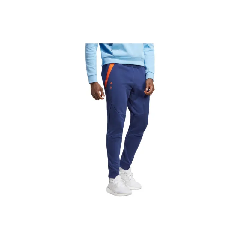 Adidas New York City FC NEW YORK CITY FC TRAVEL HOSE Casual Pants Men's Blue-1