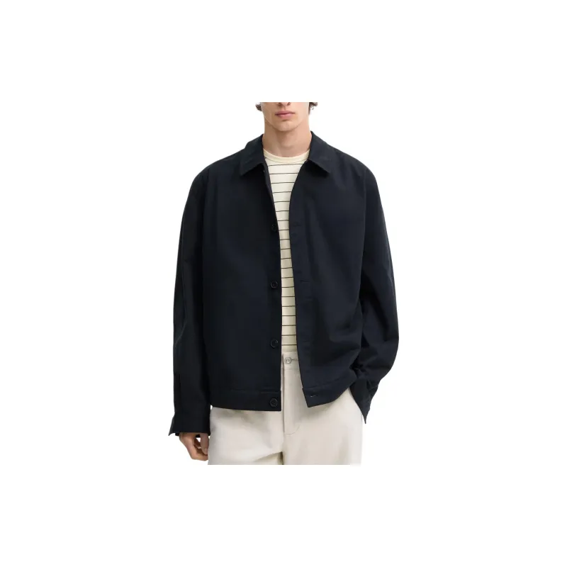 Massimo Dutti Jackets Coats Men's Sea Blue-4