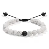 White Turquoise Rope Bracelet