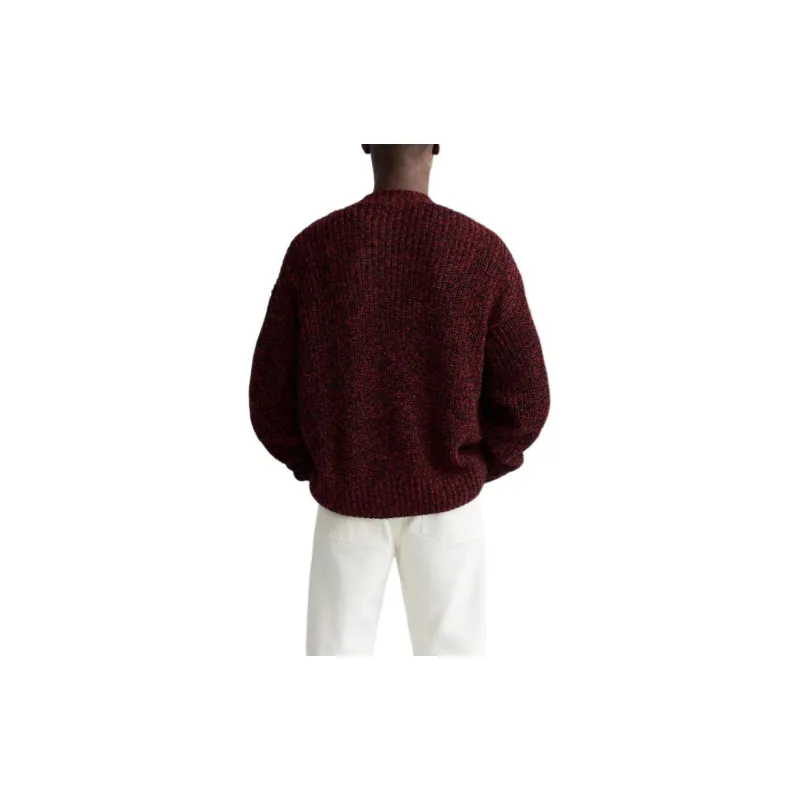 ZARA Knitwear Men Red/Black-4