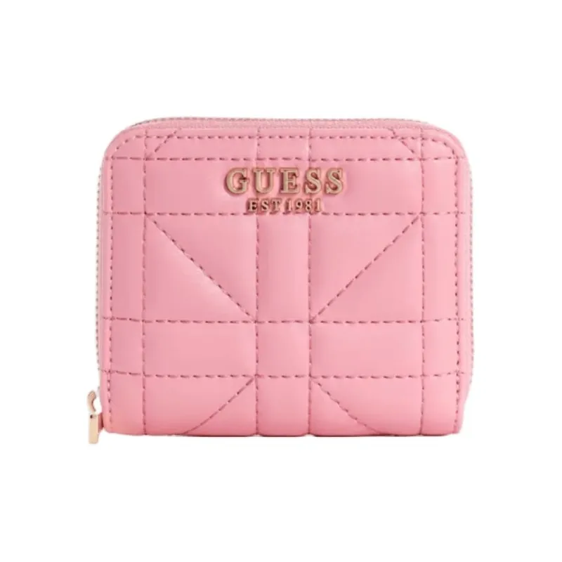 GUESS Artificial Leather Wallet Small Size Women's Pink-0