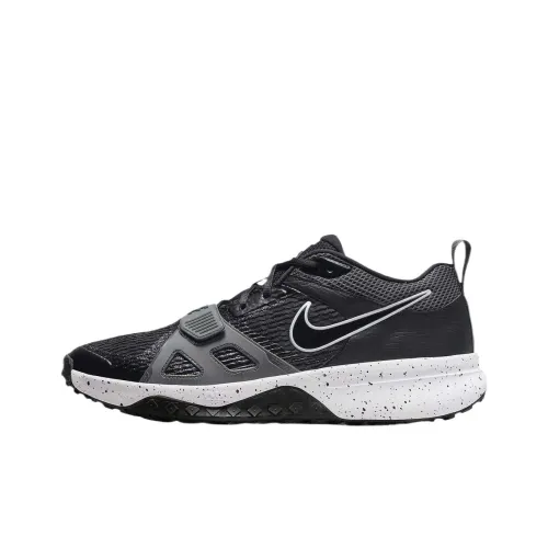 Nike Air Zoom Diamond Elite Turf Black Iron Grey Volt White