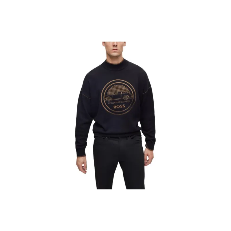 HUGO BOSS Knitwear Men Black-1