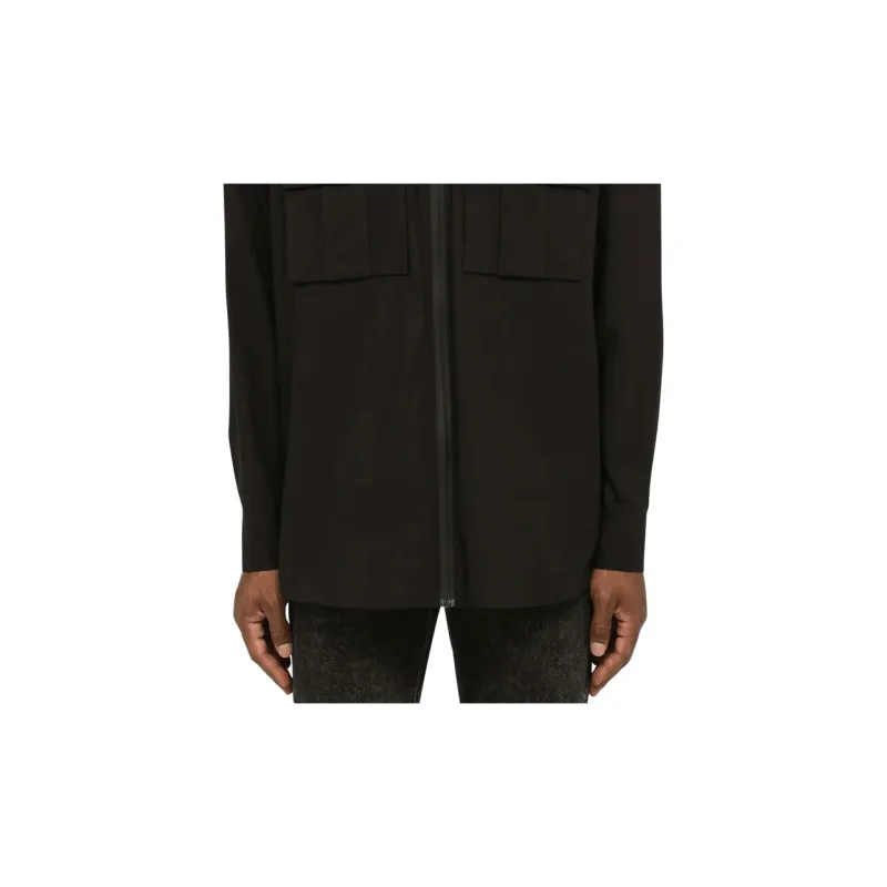 BALMAIN Zip Up Shirt-6