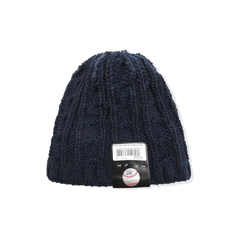New Era Acrylic Beanies Unisex Navy Blue-2