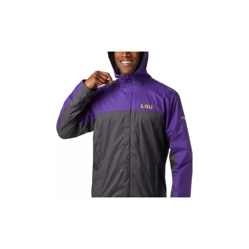 Columbia Jackets Men Black Purple-5