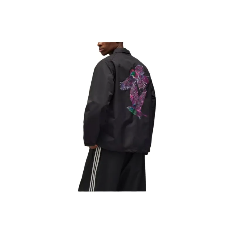 Adidas Free Shipping With AdiClub Y-3 Nylon Coach Jacket-4