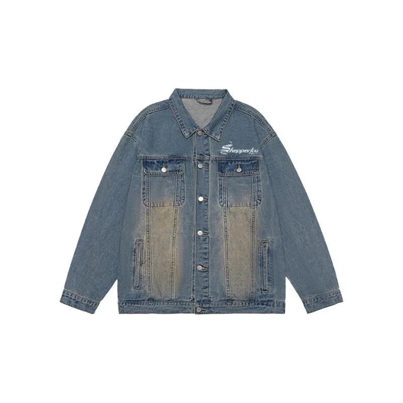 JCUI Denim Jackets Unisex-3