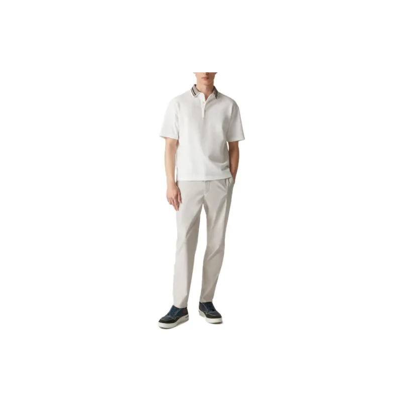 Loro Piana Casual Pants Men's Pearl Gray-2