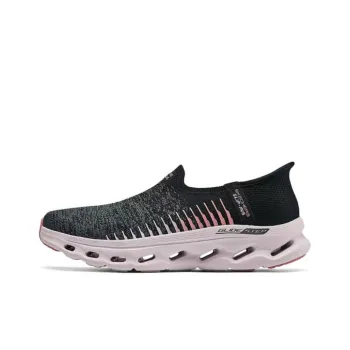 Skechers WOMEN'S GO WALK Anti Slip Wear Resistant Low Top Casual Shoes Women's Black Pink