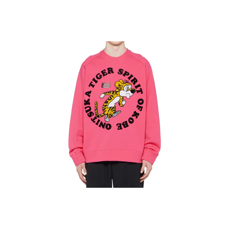 Onitsuka Tiger Sweatshirt Unisex Pink-2