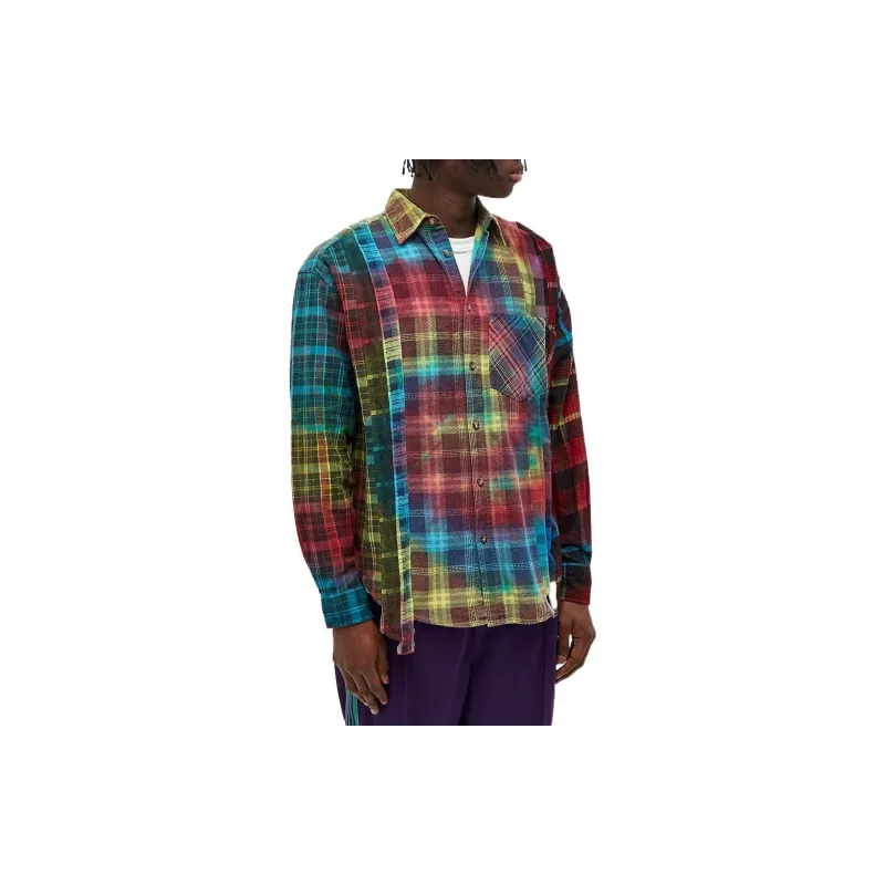 Needles Ribbon Flannel Shirt-3