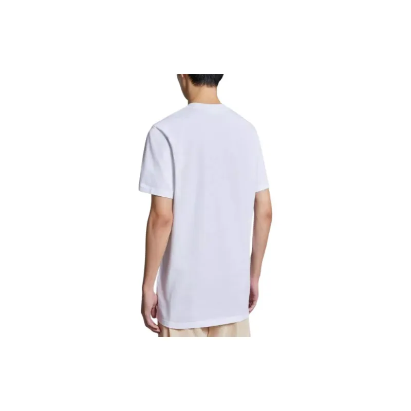 Moncler Logo patch Cotton T shirt-3