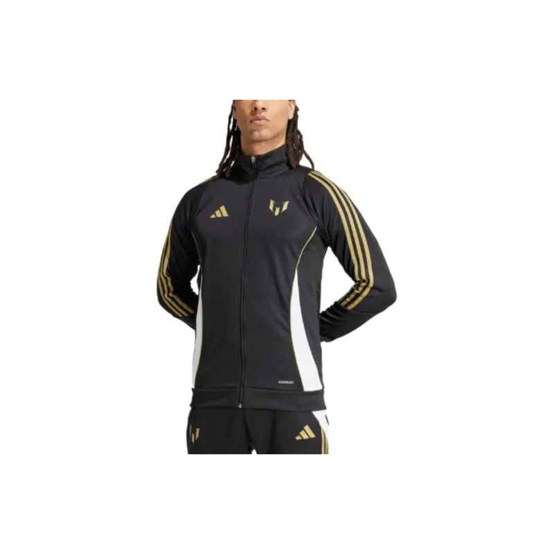Adidas Messi Jackets Coats Men's Black-1