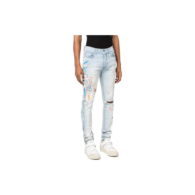 AMIRI SS23 Jeans Men Light Blue-3