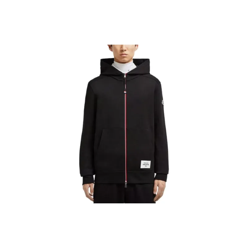 Moncler Appliqué logo Zipped Hoodie-1