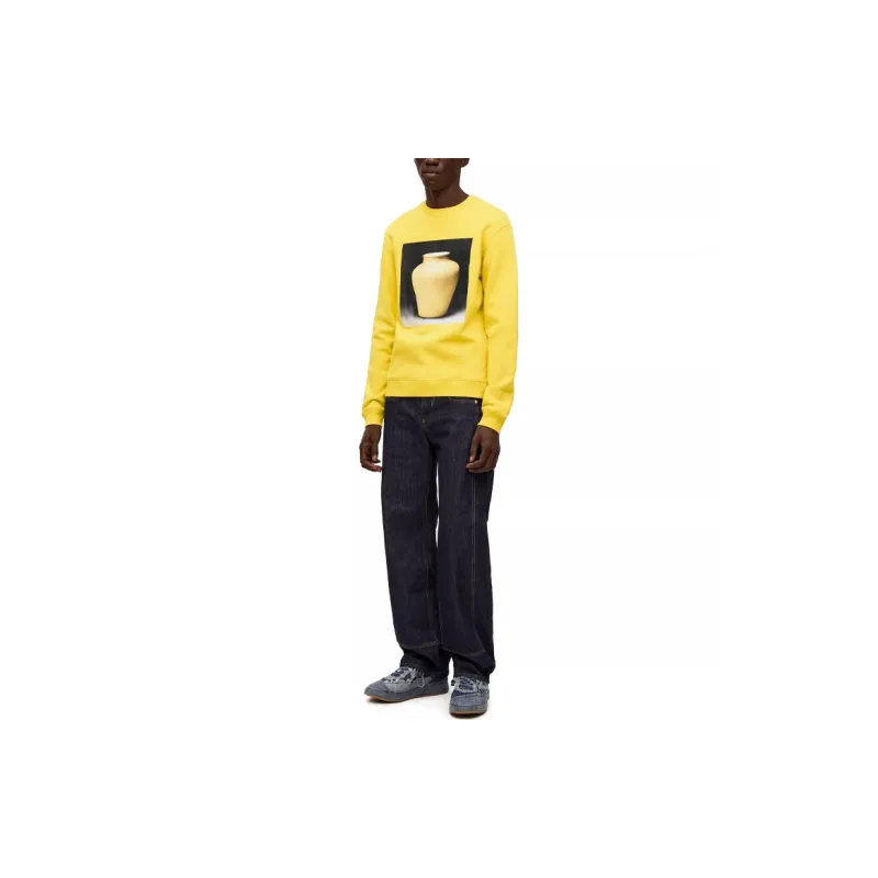 LOEWE Sweatshirts Unisex Yellow-2