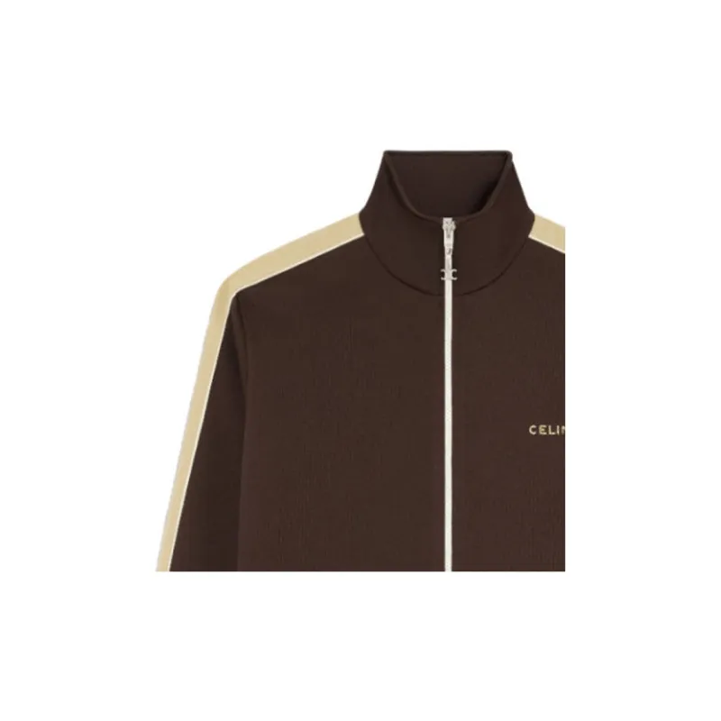 CELINE FW23 Jackets Coats Men's Brown-5