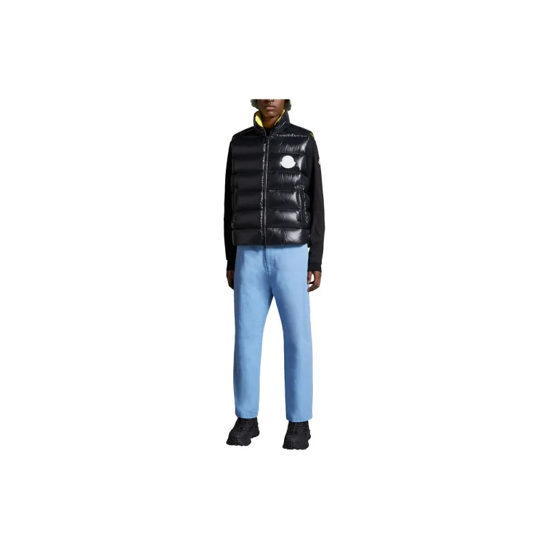 Moncler Parke Series SS24 Down Jacket Men's Black-1