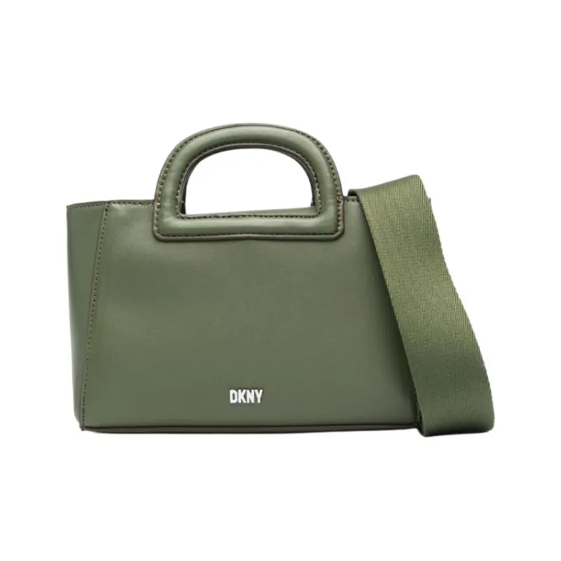 DKNY PVC Shoulder Bag Crossbody Bag Handbag Women's Green-0
