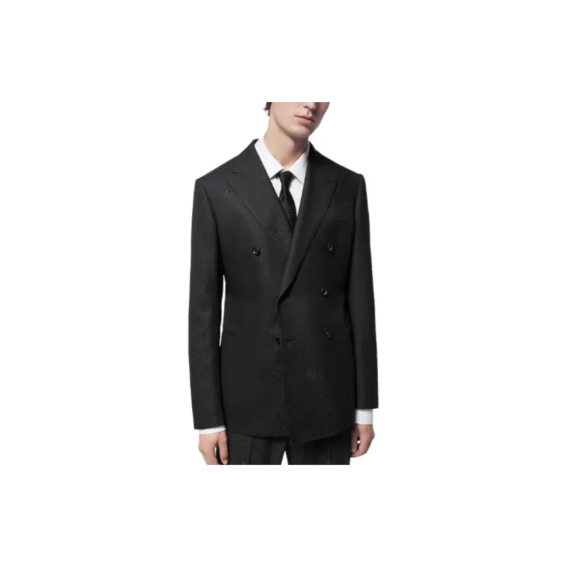LOUIS VUITTON Double Breasted Wool Pont Neuf Jacket-1