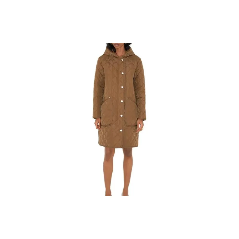 Burberry Hooded Quilted Coat-1