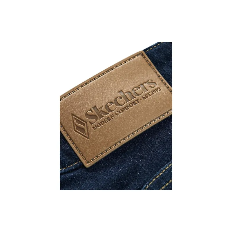 Skechers x YAZUANXILIE SS24 Jeans Women's Denim Dark Blue-5