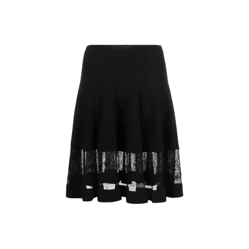 Alexander McQueen Casual Short Skirts Women's Black