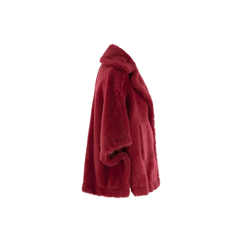MaxMara Single Breasted Teddy Coat-2