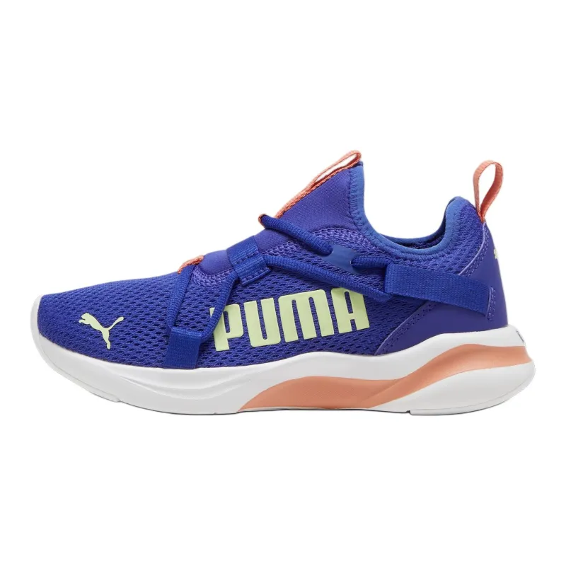 PUMA Softride Rift Anti Slip Wear Resistant Low Top Kids' Running Shoes Blue Teenagers-0