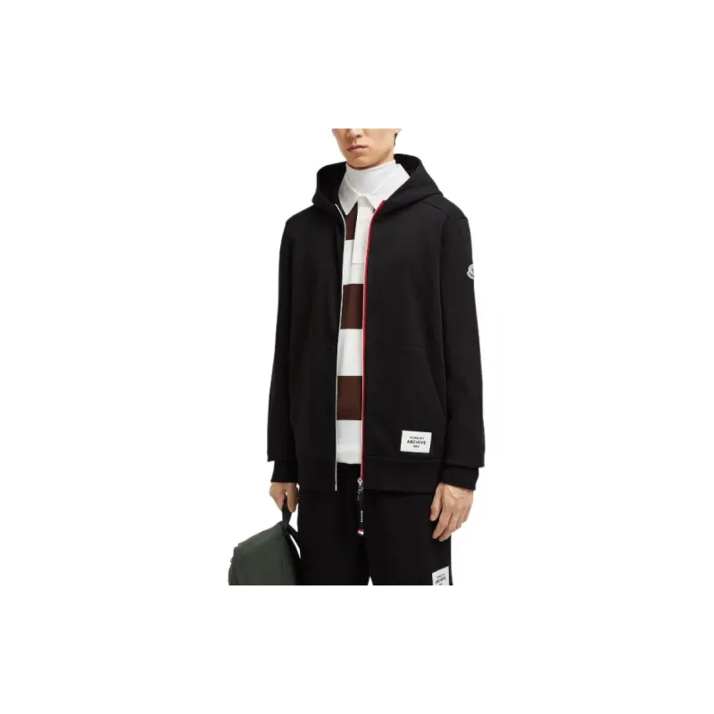 Moncler Appliqué logo Zipped Hoodie-3