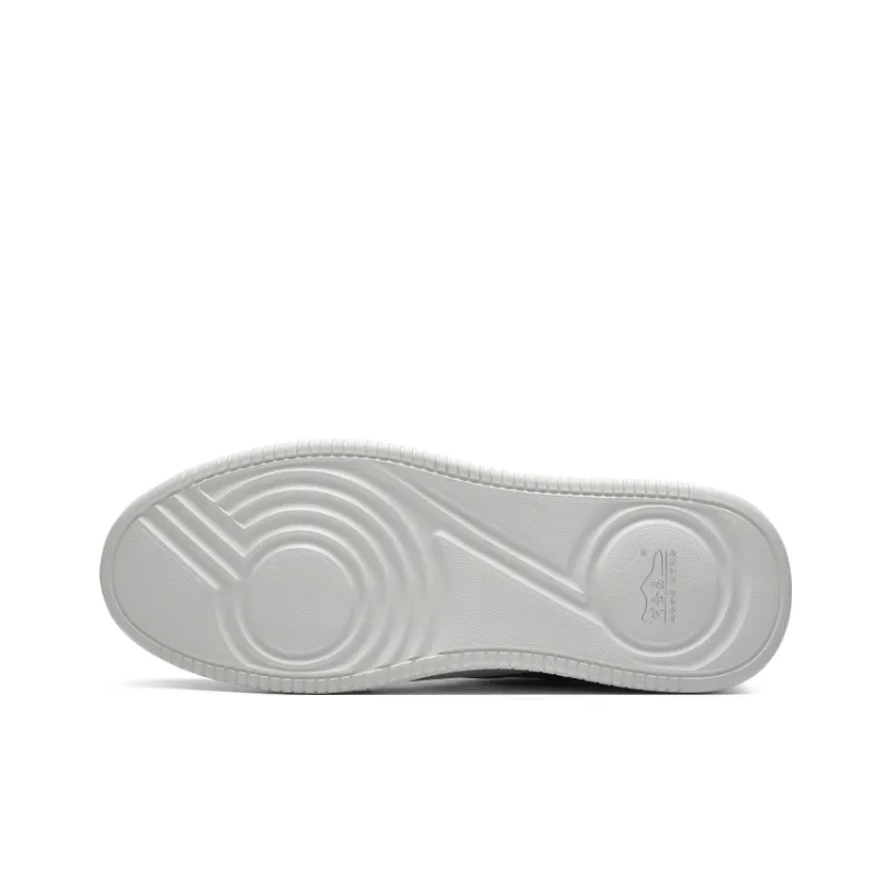 He Jinchang Low Top Casual Shoes Men's Apricot White-5