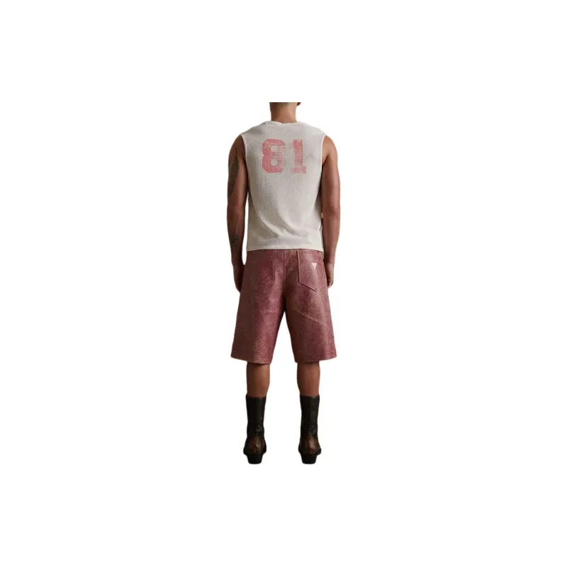 GUESS Tank Tops Men Beige-3