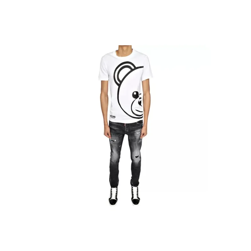 MOSCHINO T-Shirts Men White XL - POIZON