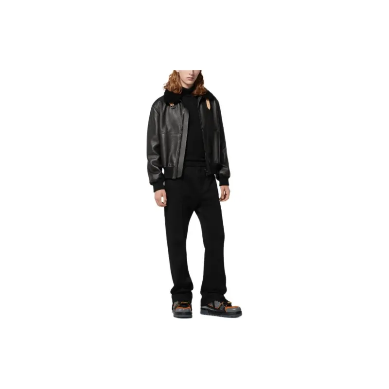 LOUIS VUITTON Leather Jacket Men's-1