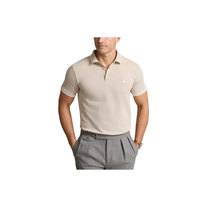 Polo Ralph Lauren SS24 Polo Shirt Men's Green, Purple, Beige-2
