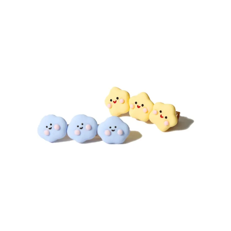 FREE RABBITⅡ Alloy Hair Clips Women's-4
