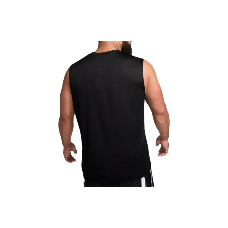 Nike Dri FIT Sleeveless Basketball T Shirt T Shirt Men's Black-3