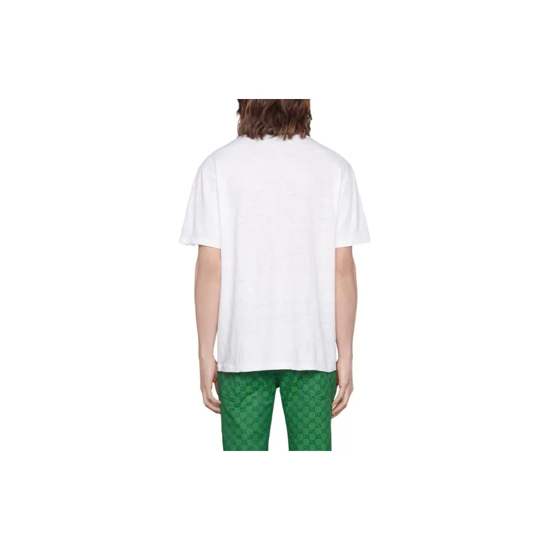 GUCCI Epilogue Series T Shirt Men's White-3