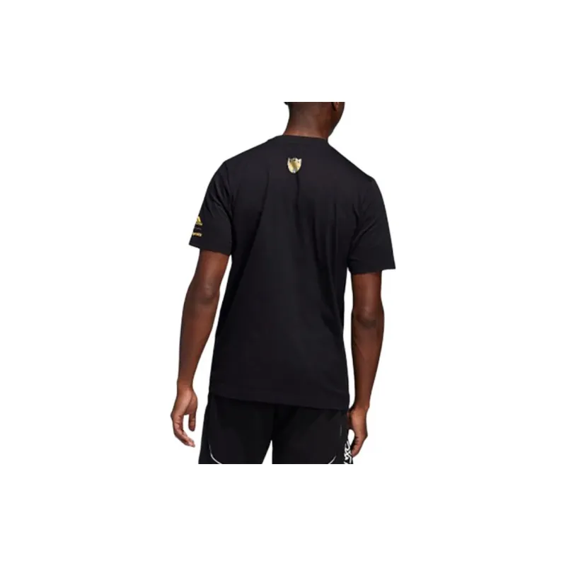 Adidas Donovan Mitchell T-Shirt Men's Black-5
